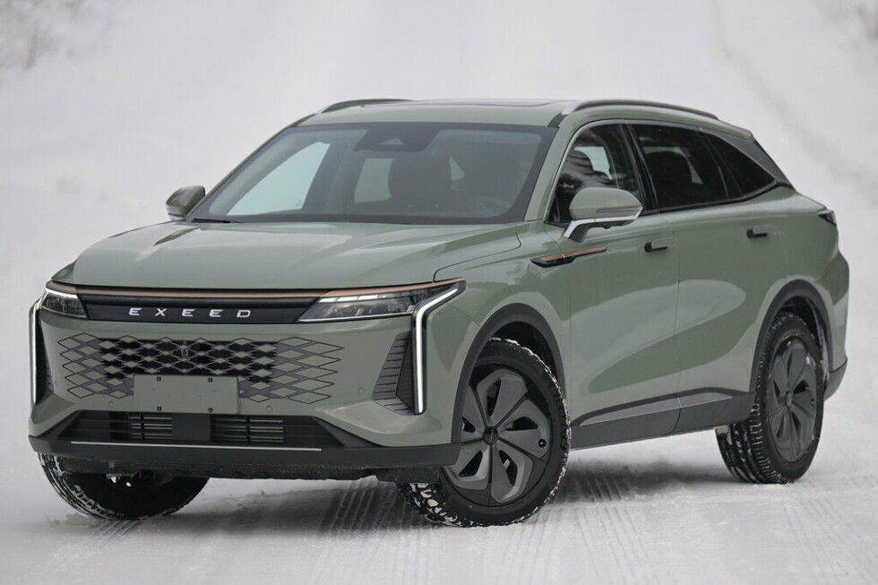 Коврики текстильные "Стандарт" для EXEED RX I (suv / SUV) 2022 - Н.В., черные, 5шт.