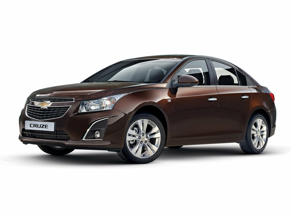 Коврики ЭВА "EVA ромб" для Chevrolet Cruze I (седан / J300) 2012 - 2015, черные, 5шт.