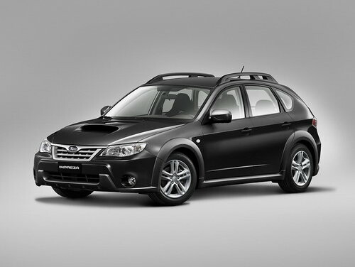 Коврики текстильные "Стандарт" для Subaru Impreza XV (suv / GH) 2010 - 2011, черные, 5шт.