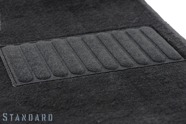 Коврики текстильные "Стандарт" для Kia Ceed II (универсал / JD) 2012 - 2016, черные, 1шт.