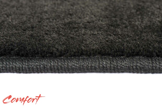 Коврики текстильные "Комфорт" для Hyundai Elantra VI (седан / AD) 2018 - Н.В., черные, 5шт.