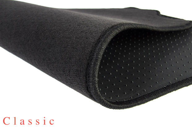Коврики текстильные "Классик" для Nissan Qashqai II (suv / J11 Япония) 2013 - 2016, черные, 1шт.