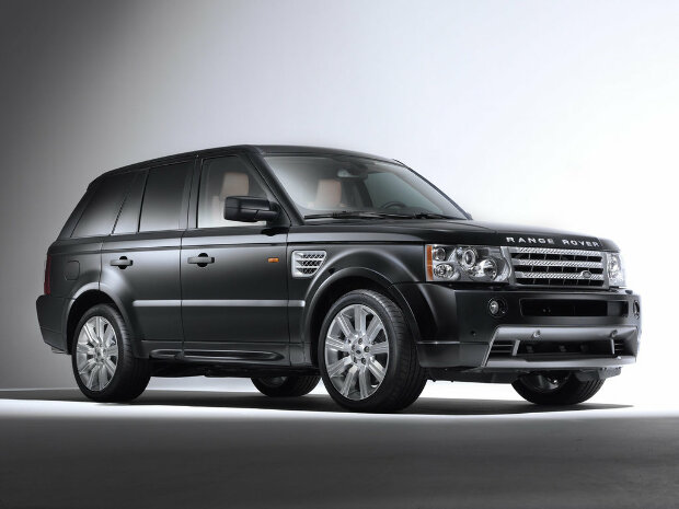 Коврики текстильные "Премиум+" для Land Rover Range Rover Sport I (suv / L320) 2005 - 2009, черные, 5шт.