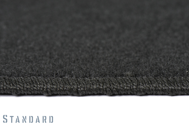 Коврики текстильные "Стандарт" для Hyundai Grand Santa Fe I (suv / DM) 2013 - 2018, черные, 6шт.