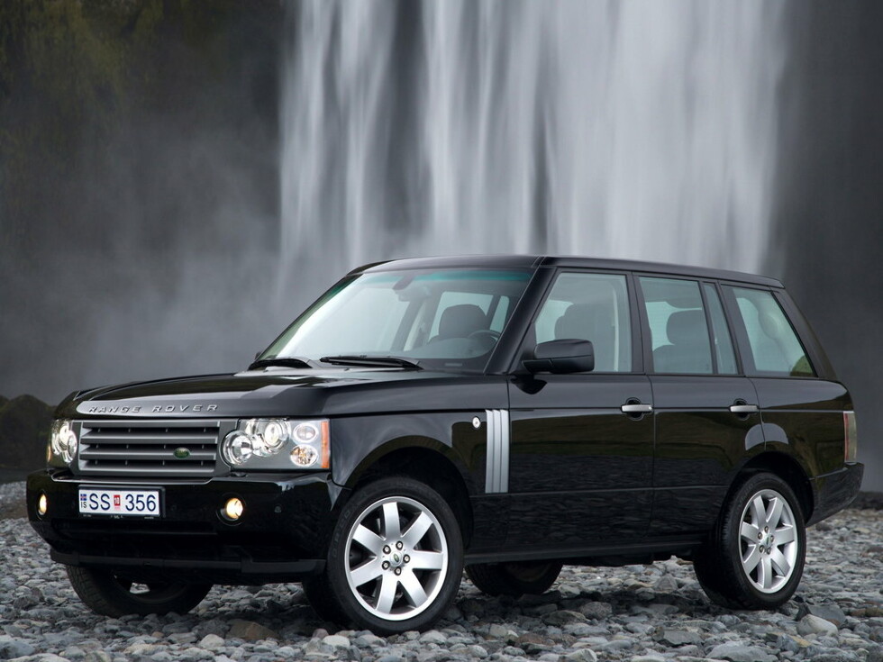 Коврики текстильные "Классик" для Land Rover Range Rover III (suv / L322) 2005 - 2009, темно-серые, 3шт.